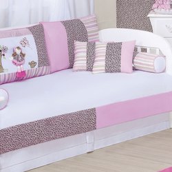 Saia Para Cama Babá Enxoval Quarto de Bebê Menina Clarinha Branco Saia Para Cama Babá Enxoval Quarto de Bebê Menina Clarinha Branco