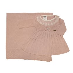 Saída de Maternidade Chic Tricot Nude 2 Peças Saída de Maternidade Chic Tricot Nude 2 Peças