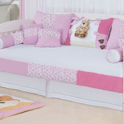 Saia Para Cama Babá Enxoval Quarto de Bebê Menina Mamãe Ursa Branca Saia Para Cama Babá Enxoval Quarto de Bebê Menina Mamãe Ursa Branca
