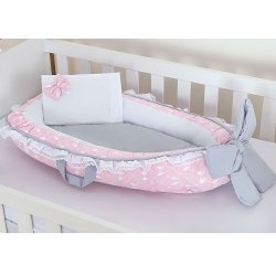 Ninho para Bebê Ursa Mel Rosa Ninho para Bebê Ursa Mel Rosa