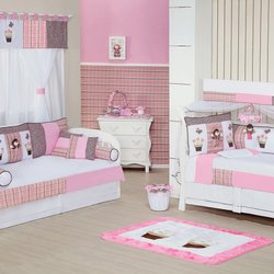 Quarto Completo Enxoval Bebê Menina Patricinha Rosa Quarto Completo Enxoval Bebê Menina Patricinha Rosa