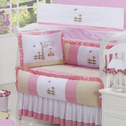 Kit de Berço Americano Com Mosquiteiro Enxoval Bebê Menina Ursinha Balancinho Rosa Kit de Berço Americano Com Mosquiteiro Enxoval Bebê Menina Ursinha Balancinho Rosa