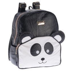 Mochila Maternidade Preta Urso Panda Mochila Maternidade Preta Urso Panda