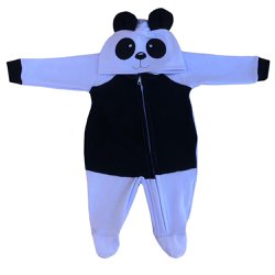 Macacão 2025 urso panda