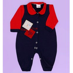Macacão de Bebê Tênis Club Manga Longa Azul Marinho - Vermelho Macacão de Bebê Tênis Club Manga Longa Azul Marinho - Vermelho