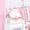 Farmacinha Decorada Princess Para Quarto de Bebê Menina Branco - Rosa - Floral