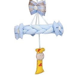 Móbile de Berço Arca Baby Azul Móbile de Berço Arca Baby Azul