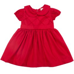 Vestido de Bebê Manu Chic Vermelho