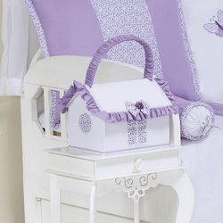 Farmacinha Casinha Butterfly Branco - Lilás Enxoval Bebê Menina Farmacinha Casinha Butterfly Branco - Lilás Enxoval Bebê Menina