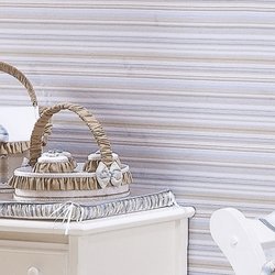 Cesta Decorada Príncipe Urso Branco - Bege Enxoval Bebê Menino Cesta Decorada Príncipe Urso Branco - Bege Enxoval Bebê Menino