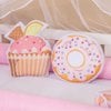 Kit Almofadas Decorativas Infantil Cupcake Rosa