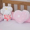 Kit Almofadas Decorativas Infantil Ursa Love Rosa