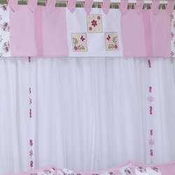 Pêndulo Para Cortina Flower Menina Rosa Pêndulo Para Cortina Flower Menina Rosa