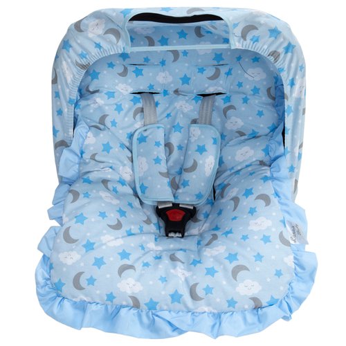 Kit para Bebê Conforto Céu Azul