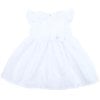 Vestido de Bebê Charme Laise Branco