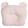 Travesseiro de Bebê Anatômico Friends Urso Rosa 100% Algodão