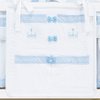 Porta Objeto Para Berço Enxoval de Bebê Menino Imperial Azul
