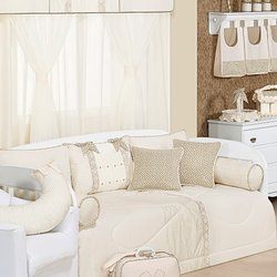 Kit Cama Babá Eldorado Enxoval Bebê Menina Palha Kit Cama Babá Eldorado Enxoval Bebê Menina Palha