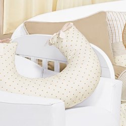 Almofada Amamentação Ia-Ia-o Enxoval Bebê Menino Palha Almofada Amamentação Ia-Ia-o Enxoval Bebê Menino Palha