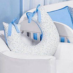Almofada Amamentação Soninho Enxoval Bebê Menino Almofada Amamentação Soninho Enxoval Bebê Menino