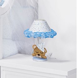 Abajur de Quarto de Bebê Menino Soninho Azul Abajur de Quarto de Bebê Menino Soninho Azul
