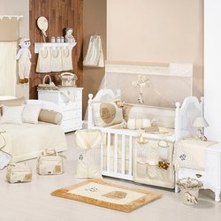 Quarto de Bebê Menino Ia-Ia-O Sem Enxoval Cama Babá Palha Quarto de Bebê Menino Ia-Ia-O Sem Enxoval Cama Babá Palha