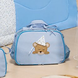 Bolsa Maternidade Soninho Bebê Menino G Azul Bolsa Maternidade Soninho Bebê Menino G Azul