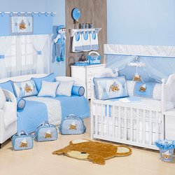 Quarto de Bebê Menino Soninho Sem Enxoval Cama Babá Azul Quarto de Bebê Menino Soninho Sem Enxoval Cama Babá Azul