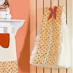 Porta Fraldas Saco Enxoval Bebê Menina LIsboa Palha Porta Fraldas Saco Enxoval Bebê Menina LIsboa Palha