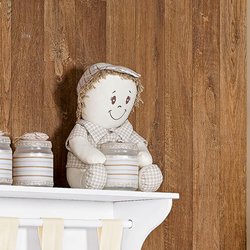 Boneco Porta Cotonete Enxoval Bebê Menino Ia-Ia-O Palha Boneco Porta Cotonete Enxoval Bebê Menino Ia-Ia-O Palha