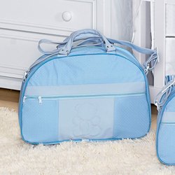 Bolsa Maternidade Bebê Menino Encantado G Azul Bolsa Maternidade Bebê Menino Encantado G Azul