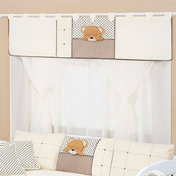 Cortina Para Quarto de Bebê Pimpão Palha Enxoval Menino Cortina Para Quarto de Bebê Pimpão Palha Enxoval Menino