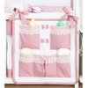 Porta Objeto Para Berço Belle Rosé Enxoval de Bebê Menina