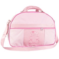 Bolsa Maternidade Bebê Menina Ursinha Rosa M Bolsa Maternidade Bebê Menina Ursinha Rosa M