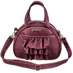 Bolsa Maternidade Frufru Vermelho Tamanho P Bolsa Maternidade Frufru Vermelho Tamanho P