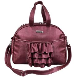 Bolsa Para Maternidade Frufru Vermelho Tamanho M Bolsa Para Maternidade Frufru Vermelho Tamanho M