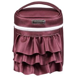 Porta Mamadeira Frufru Vermelho Bebê Menina Porta Mamadeira Frufru Vermelho Bebê Menina