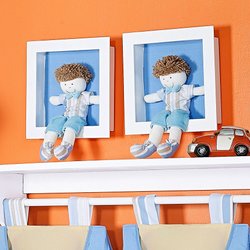 Nicho Decorativo Aventura 2 Peças Quarto Bebê Menino Nicho Decorativo Aventura 2 Peças Quarto Bebê Menino