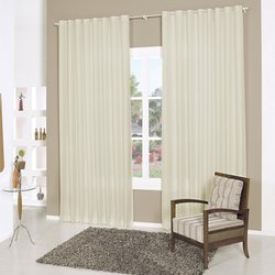 Cortina Para Varão Simples Denver 2,20M x 1,80M Palha Cortina Para Varão Simples Denver 2,20M x 1,80M Palha