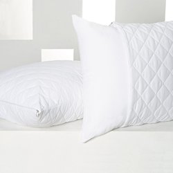 Protetor de Travesseiro Microfibra Matelado Branco Protetor de Travesseiro Microfibra Matelado Branco