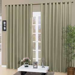 Cortina Varão Simples Versátille 2,00M x 1,80M Verde Cortina Varão Simples Versátille 2,00M x 1,80M Verde