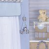 Enfeite de Porta Quarto Enxoval Bebê Menino Urso Baby azul