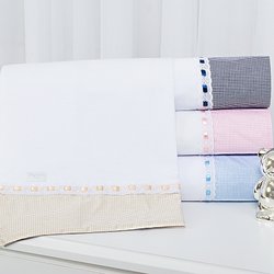 Cueiro de Malha Forrado Enxoval Para Bebê Cores Diversas Cueiro de Malha Forrado Enxoval Para Bebê Cores Diversas