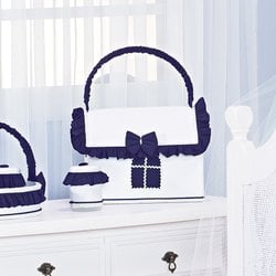 Farmacinha Decorada Urso Navegante Para Quarto de Bebê Menino Branco - Azul Farmacinha Decorada Urso Navegante Para Quarto de Bebê Menino Branco - Azul