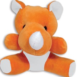 Mini Rinoceronte Laranja Mini Rinoceronte Laranja