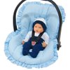 Capa Para Bebê Conforto Menino Azul