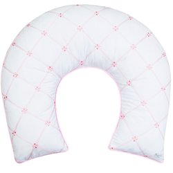 Almofada Amamentação Bordada Rosa 3 Peças Almofada Amamentação Bordada Rosa 3 Peças