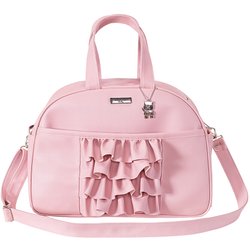 Bolsa Para Maternidade Frufru Rosa Tamanho M Bolsa Para Maternidade Frufru Rosa Tamanho M