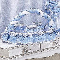 Cesta Decorada Pepeu Azul Cesta Decorada Pepeu Azul