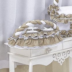 Cesta Decorada Catito Bege Cesta Decorada Catito Bege